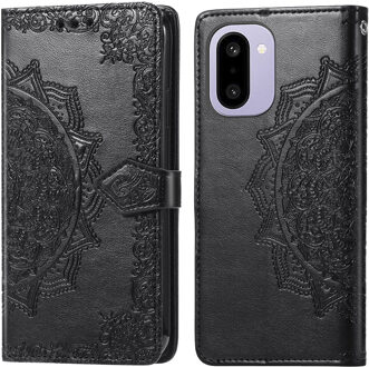 Imoshion Mandala Bookcase voor de OnePlus 15R - Zwart