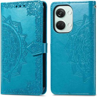 Imoshion Mandala Bookcase voor de OnePlus Nord 3 - Turquoise