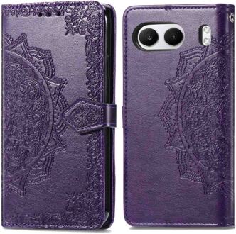 Imoshion Mandala Bookcase voor de OnePlus Nord 4 - Paars