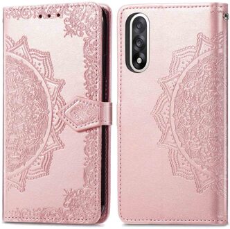 Imoshion Mandala Bookcase voor de OnePlus Nord 5 - Rosé Goud