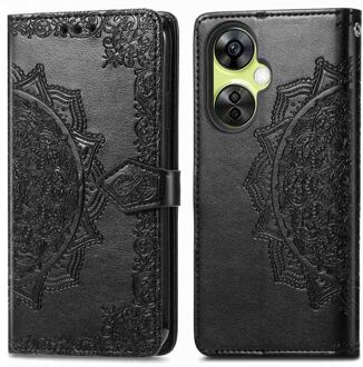 Imoshion Mandala Bookcase voor de OnePlus Nord CE 3 Lite (5G) - Zwart