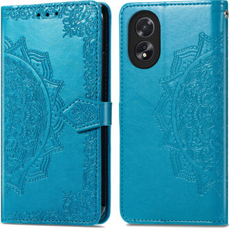 Imoshion Mandala Bookcase voor de Oppo A18 / Oppo A38 - Turquoise