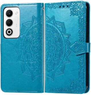 Imoshion Mandala Bookcase voor de Oppo A5 5G (2025) - Turquoise
