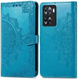 Imoshion Mandala Bookcase voor de Oppo A57(s) - Turquoise