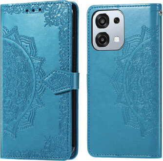 Imoshion Mandala Bookcase voor de Oppo A6 Pro (5G) - Turquoise