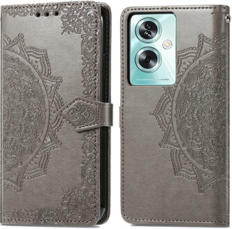 Imoshion Mandala Bookcase voor de Oppo A79 - Grijs