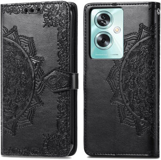 Imoshion Mandala Bookcase voor de Oppo A79 - Zwart