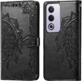 Imoshion Mandala Bookcase voor de Oppo A80 5G - Zwart