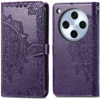 Imoshion Mandala Bookcase voor de Oppo Find X8 - Paars
