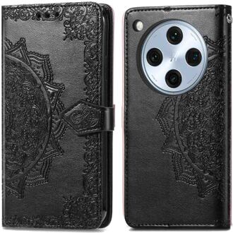 Imoshion Mandala Bookcase voor de Oppo Find X8 - Zwart