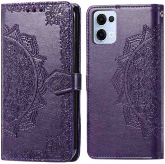 Imoshion Mandala Bookcase voor de Oppo Reno 13 - Paars