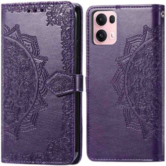 Imoshion Mandala Bookcase voor de Oppo Reno 13 Pro - Paars