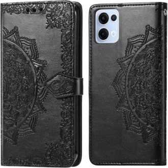 Imoshion Mandala Bookcase voor de Oppo Reno 13 - Zwart