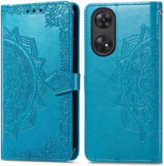 Imoshion Mandala Bookcase voor de Oppo Reno 8 T (4G) - Turquoise