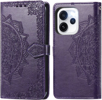 Imoshion Mandala Bookcase voor de Oppo Reno15 F (5G) - Paars