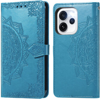 Imoshion Mandala Bookcase voor de Oppo Reno15 F (5G) - Turquoise