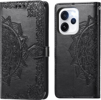 Imoshion Mandala Bookcase voor de Oppo Reno15 Pro (5G) - Zwart