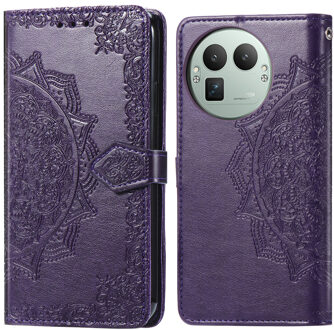 Imoshion Mandala Bookcase voor de Realme GT 8 Pro - Paars