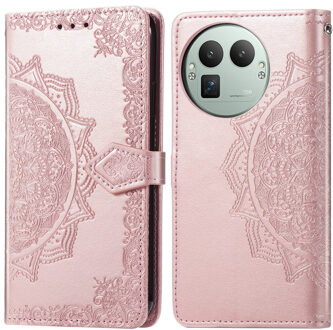 Imoshion Mandala Bookcase voor de Realme GT 8 Pro - Rosé Goud