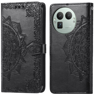 Imoshion Mandala Bookcase voor de Realme GT 8 Pro - Zwart