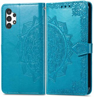 Imoshion Mandala Bookcase voor de Samsung Galaxy A13 (4G) - Turquoise