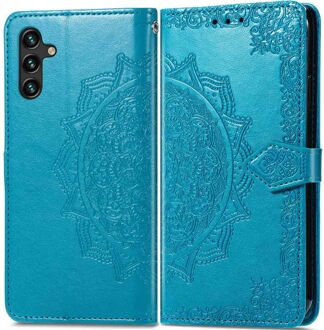 Imoshion Mandala Bookcase voor de Samsung Galaxy A13 (5G) / A04s - Turquoise