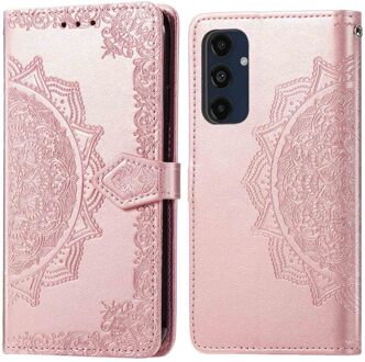 Imoshion Mandala Bookcase voor de Samsung Galaxy A16 - Rosé Goud