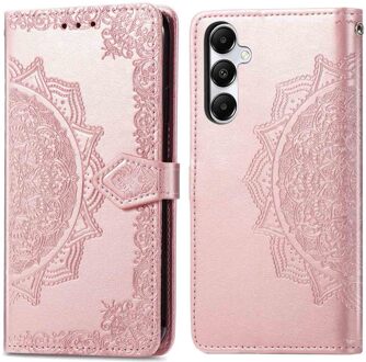 Imoshion Mandala Bookcase voor de Samsung Galaxy A17 (5G) / (4G) - Rosé Goud