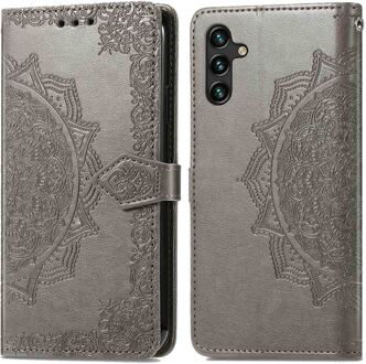 Imoshion Mandala Bookcase voor de Samsung Galaxy A25 (5G) - Grijs