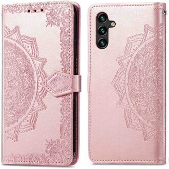 Imoshion Mandala Bookcase voor de Samsung Galaxy A25 (5G) - Rosé Goud
