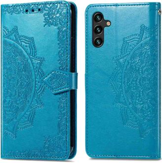Imoshion Mandala Bookcase voor de Samsung Galaxy A25 (5G) - Turquoise