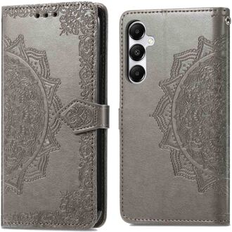 Imoshion Mandala Bookcase voor de Samsung Galaxy A35 - Grijs