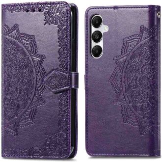Imoshion Mandala Bookcase voor de Samsung Galaxy A35 - Paars