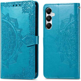 Imoshion Mandala Bookcase voor de Samsung Galaxy A35 - Turquoise