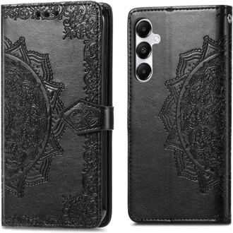 Imoshion Mandala Bookcase voor de Samsung Galaxy A35 - Zwart