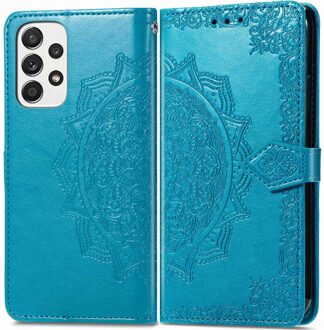 Imoshion Mandala Bookcase voor de Samsung Galaxy A53 - Turquoise