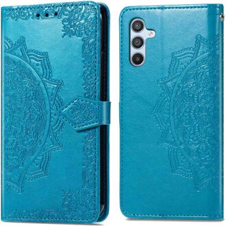 Imoshion Mandala Bookcase voor de Samsung Galaxy A54 (5G) - Turquoise
