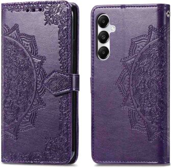 Imoshion Mandala Bookcase voor de Samsung Galaxy A55 - Paars
