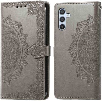 Imoshion Mandala Bookcase voor de Samsung Galaxy A56 - Grijs