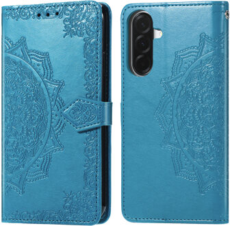 Imoshion Mandala Bookcase voor de Samsung Galaxy A57 (5G) - Turquoise