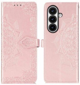 Imoshion Mandala Bookcase voor de Samsung Galaxy Fold 7 - Rosé Goud