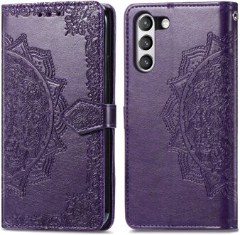 Imoshion Mandala Bookcase voor de Samsung Galaxy S21 FE - Paars