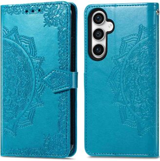 Imoshion Mandala Bookcase voor de Samsung Galaxy S23 FE - Turquoise