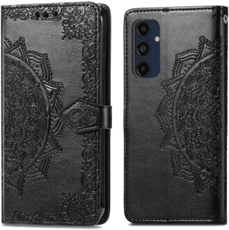 Imoshion Mandala Bookcase voor de Samsung Galaxy S24 FE - Zwart