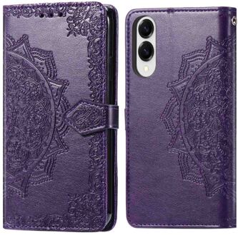 Imoshion Mandala Bookcase voor de Samsung Galaxy S25 Edge - Paars