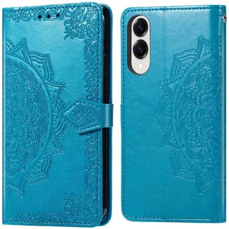 Imoshion Mandala Bookcase voor de Samsung Galaxy S25 Edge - Turquoise