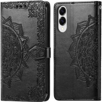 Imoshion Mandala Bookcase voor de Samsung Galaxy S25 Edge - Zwart