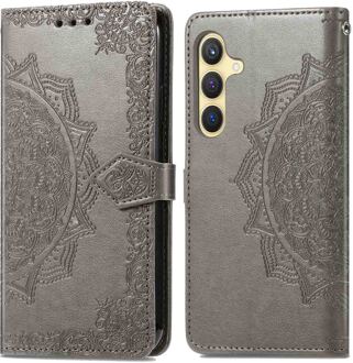 Imoshion Mandala Bookcase voor de Samsung Galaxy S25 / S24 - Grijs
