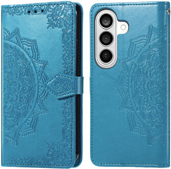 Imoshion Mandala Bookcase voor de Samsung Galaxy S26 - Turquoise