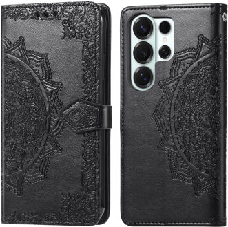 Imoshion Mandala Bookcase voor de Samsung Galaxy S26 Ultra - Zwart